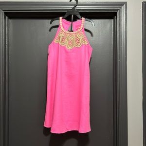 NWT Pink pearl shift dress